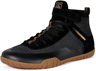 Men's Boxing Shoe Fitness Sneakers Zero Drop Sole